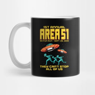 1st Annual Area 51 5k Fun Run! Sept 20,2019 Mug